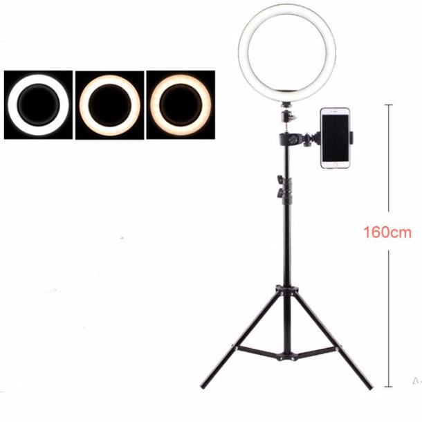 Selfie Ring Light Phone Holder for Live Stream