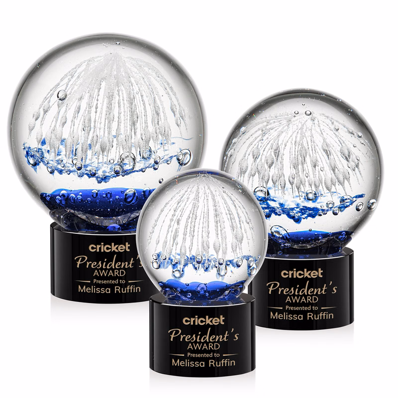 Starburst Award on Marvel Base - Black
