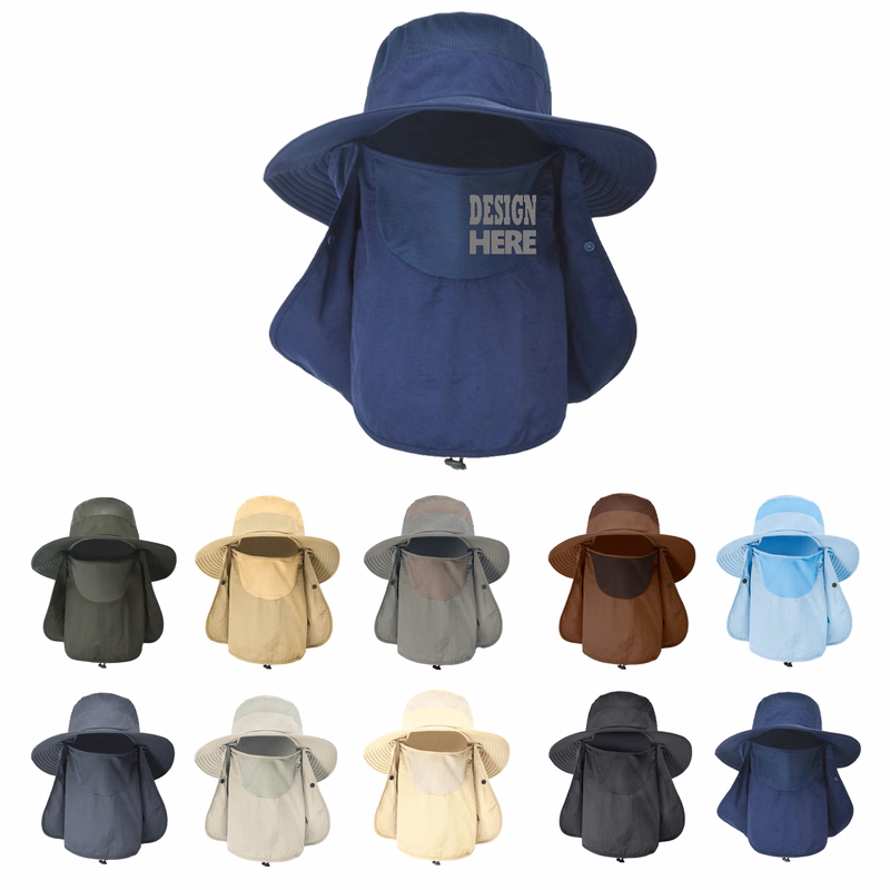 Sun Protection Mask Outdoor UV Resistant Fisherman Hat
