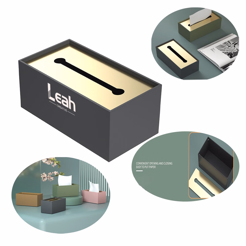 Metal Rectangular Tissue Box