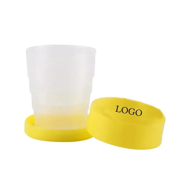 Plastic Retractable Folding Cup for Commutes, Fitness and Travel 1