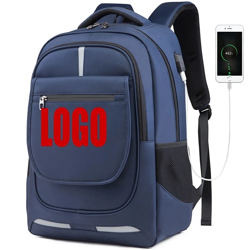 Waterproof Business Casual Laptop Backpacks with USB Port 1