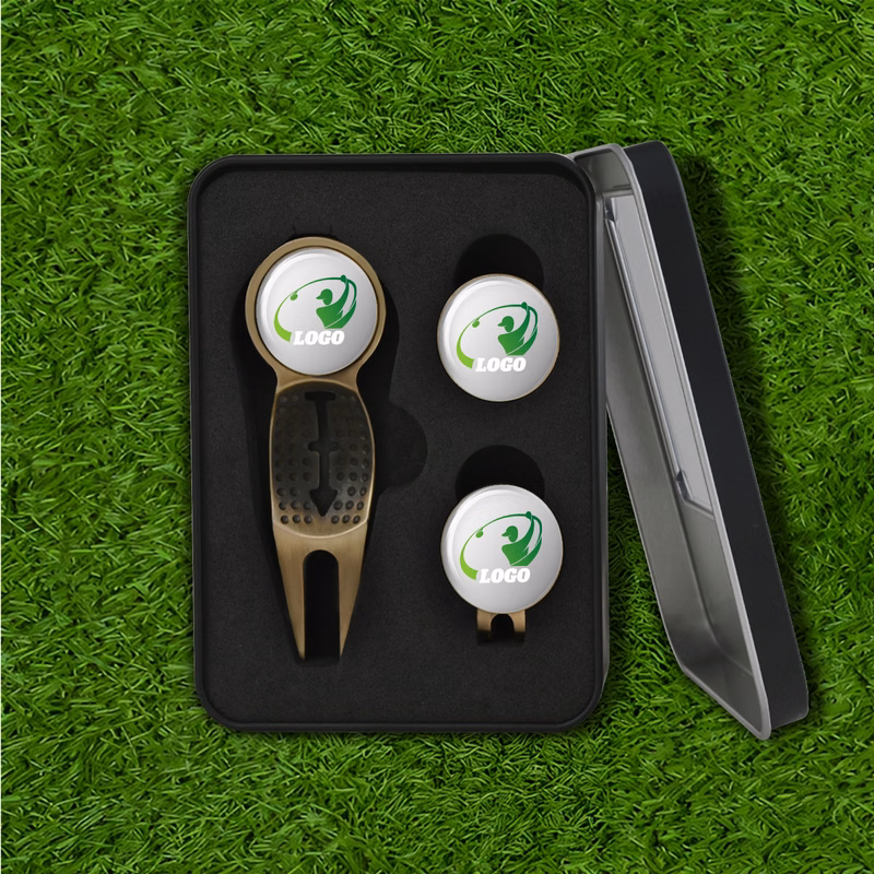 Golf Ball Marker Gift Box Set