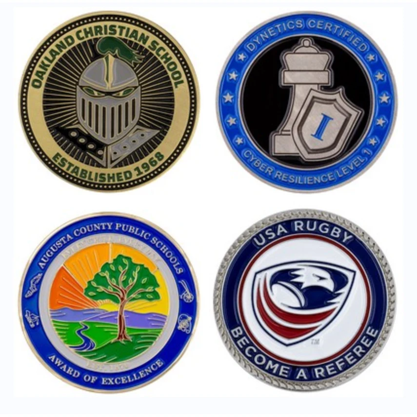 Custom Die Struck Challenge Coin 1