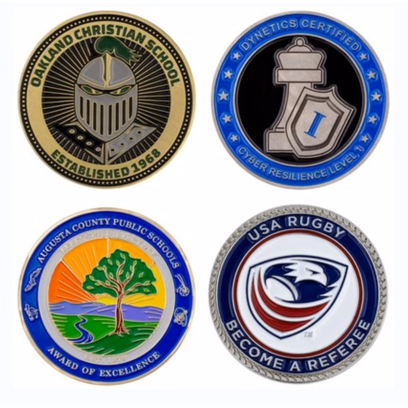 Custom Die Struck Challenge Coin