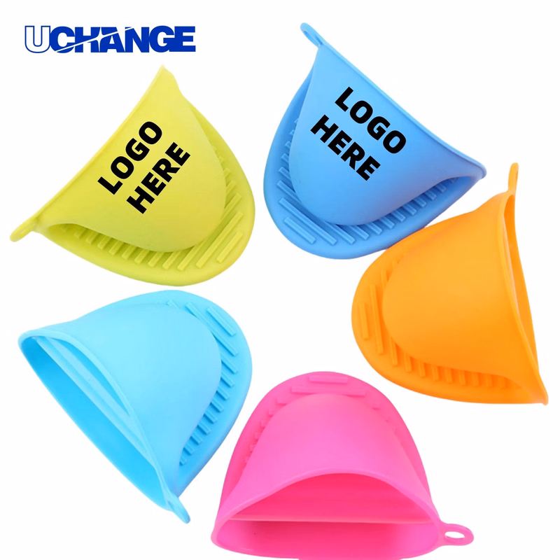 Silicone Heat Resistant Cooking Pinch Mitts for Kitchen Use