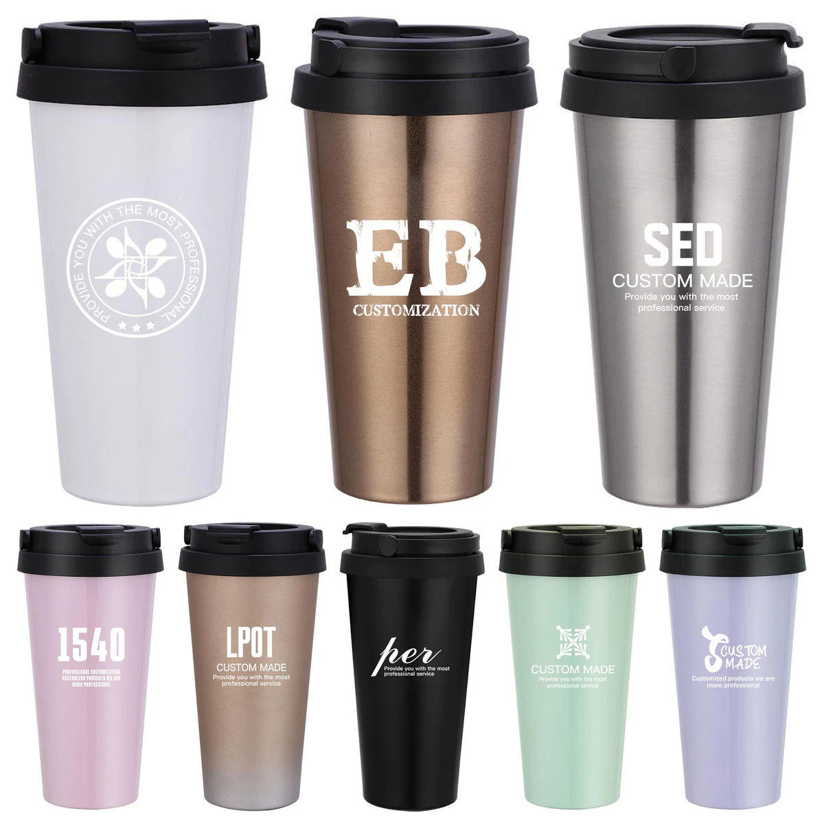 17OZ Stainless Steel Double Wall Vacuum Insulated Travel Coffee Mug 1