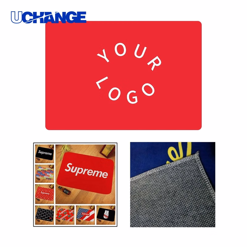 Custom Logo Doormat with Non Slip Backing for Entryways