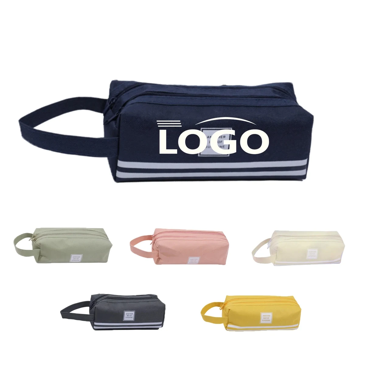 Large Capacity Oxford Pen Bags Pouch Pencil Case 1