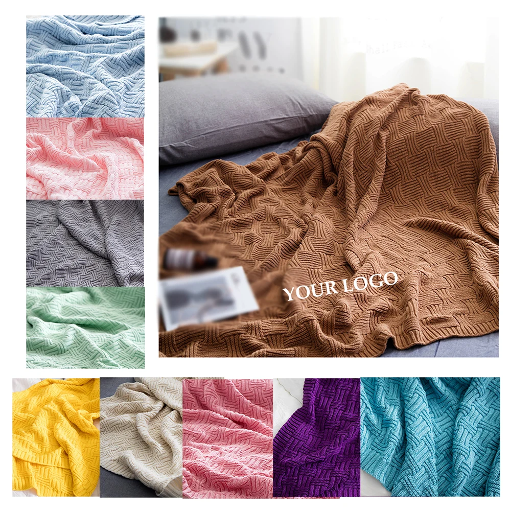 Cotton Knitted Blanket 1