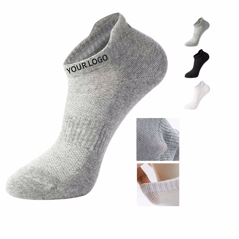 Lightweight Sports Socks with Color Block Design