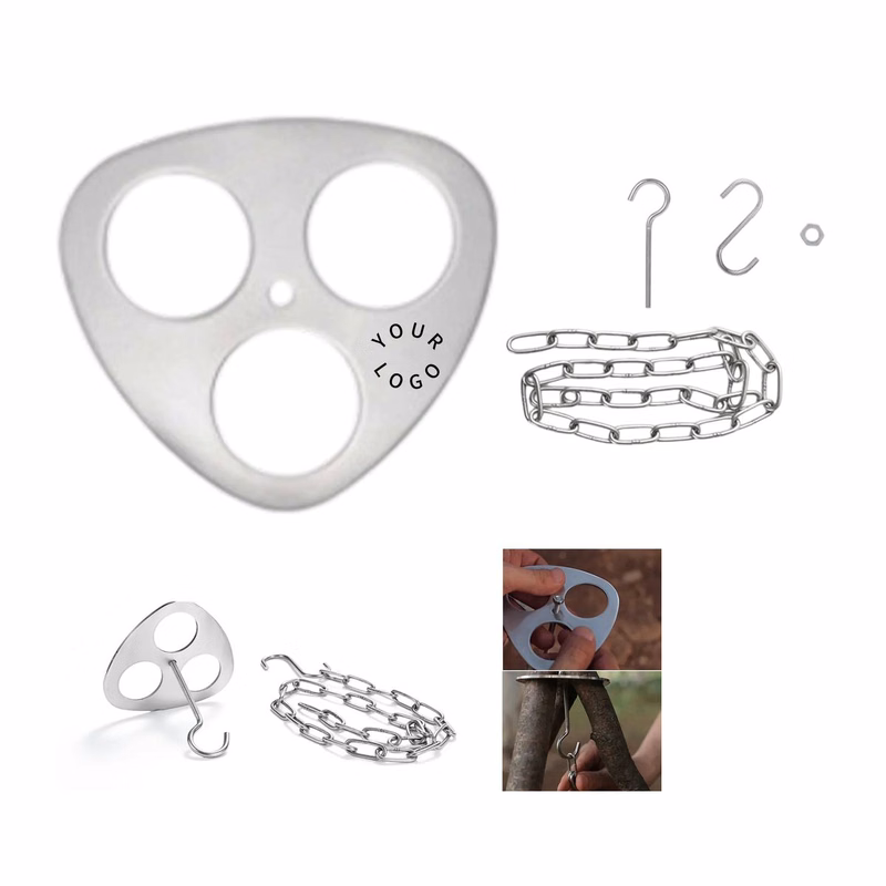 Detachable Cooking Tripod for Camping Use