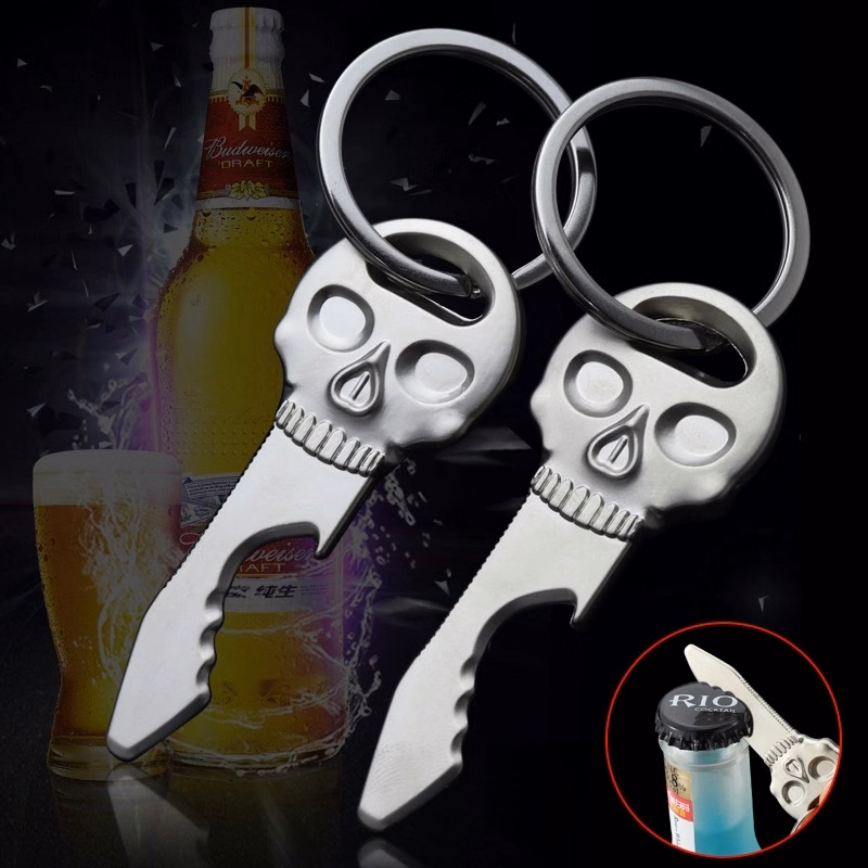 Skull bottle opener