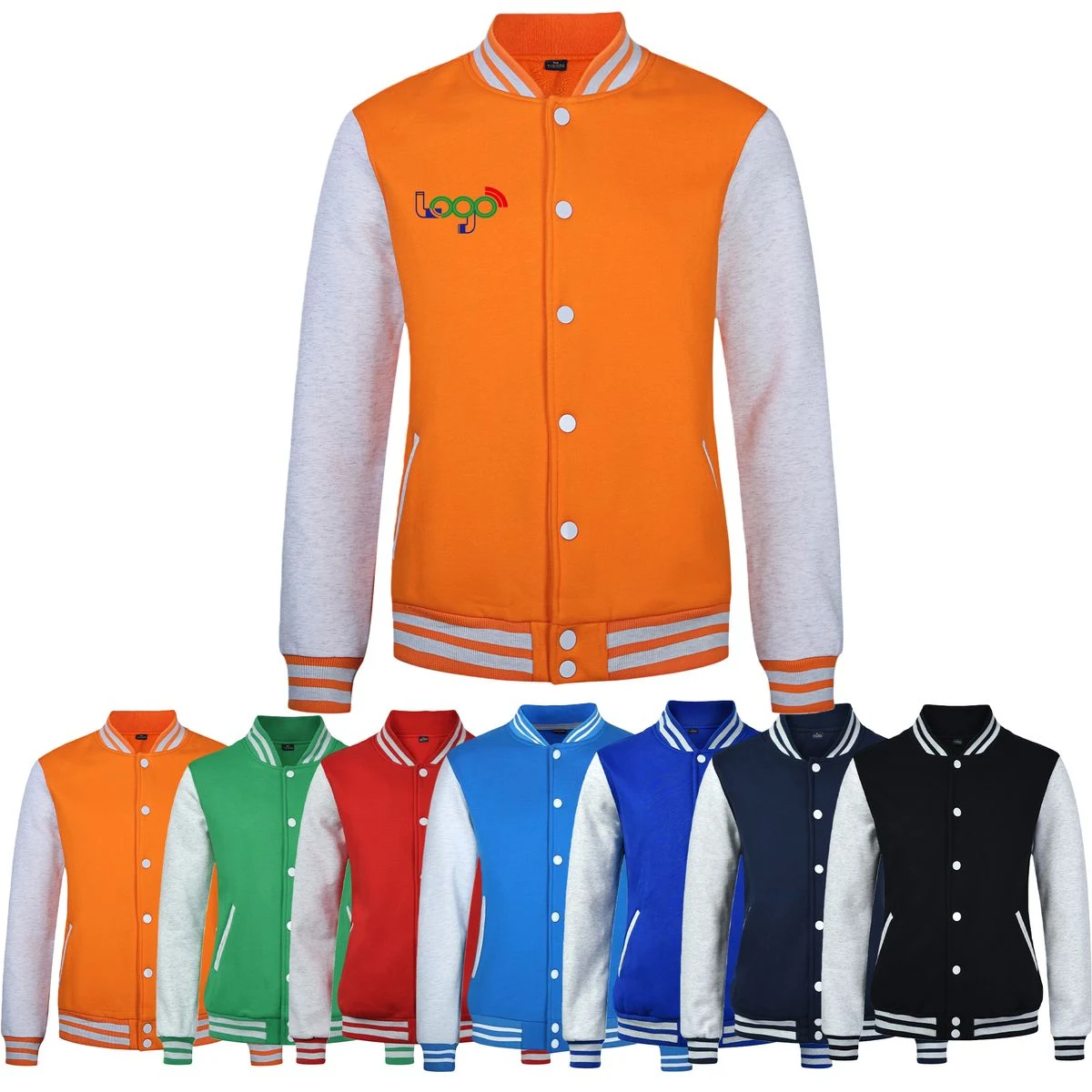 Cardigan Jacket Baseball Jacket 1