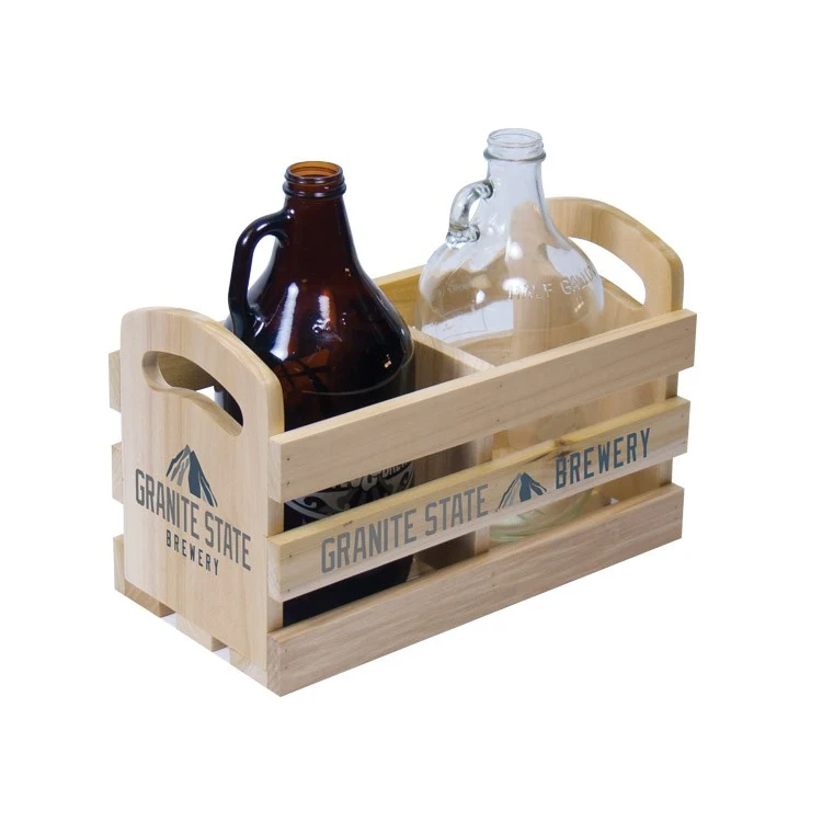 Large Display Crate with Handles & Divider 1