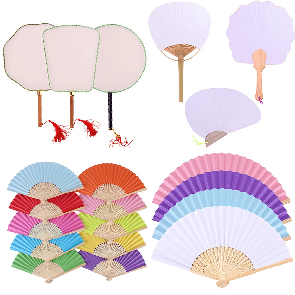 Foldable Paper Fans 1
