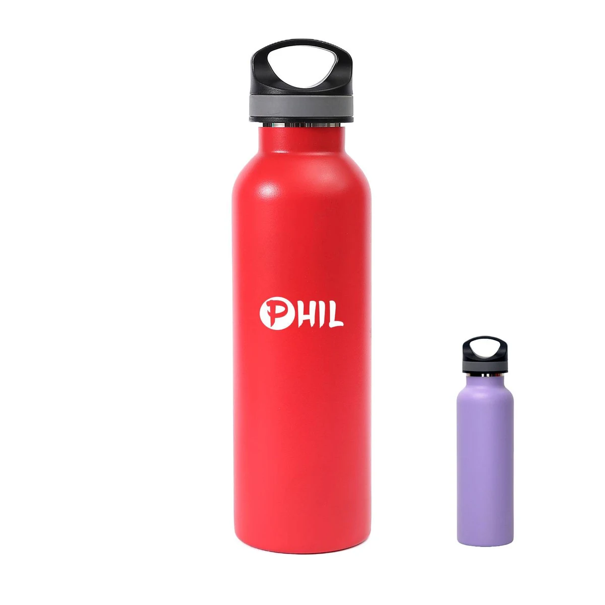 20oz Portable Stainless Steel Water Bottle, custom water bottle with logo imprint 1
