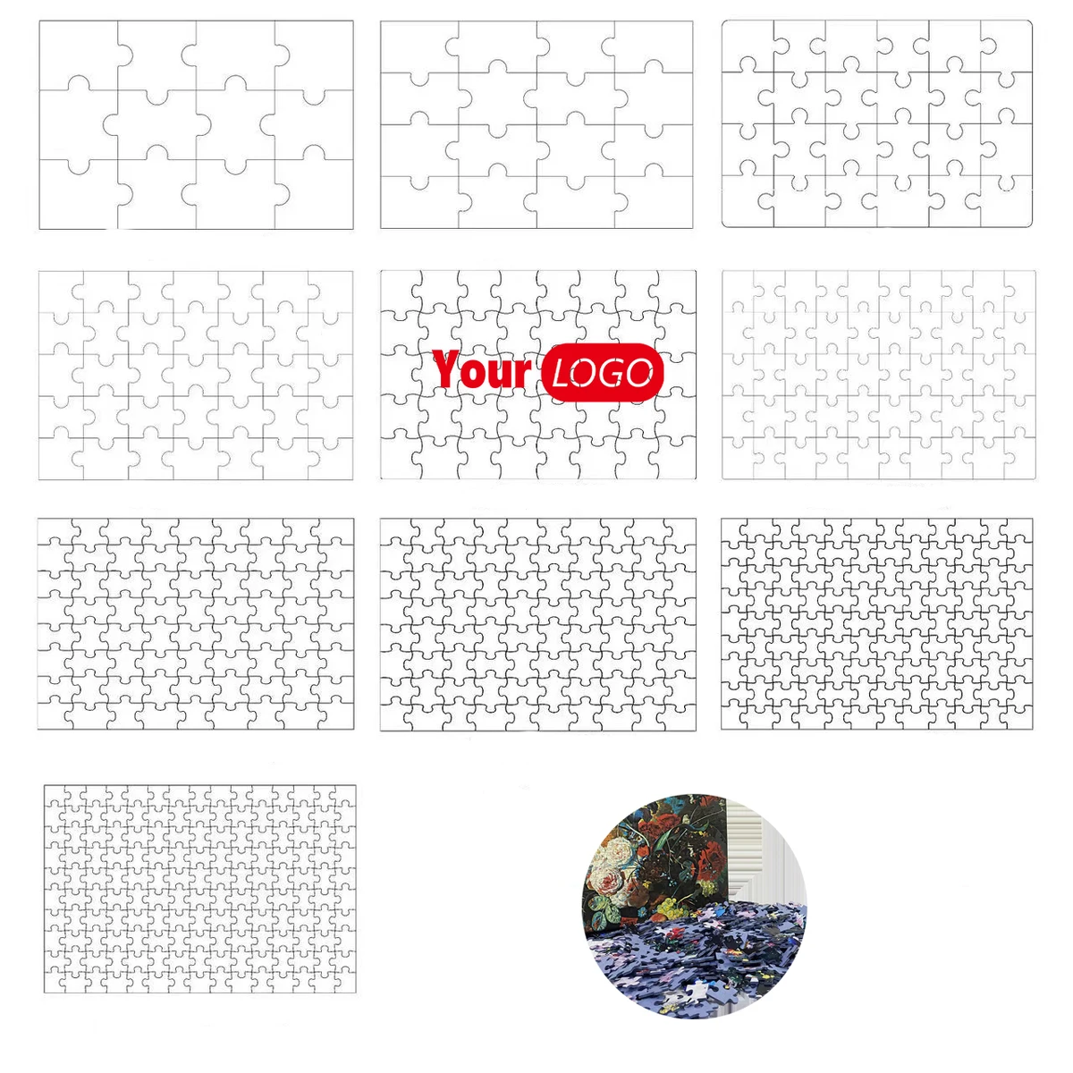200-Piece Customizable Jigsaw Puzzle 1