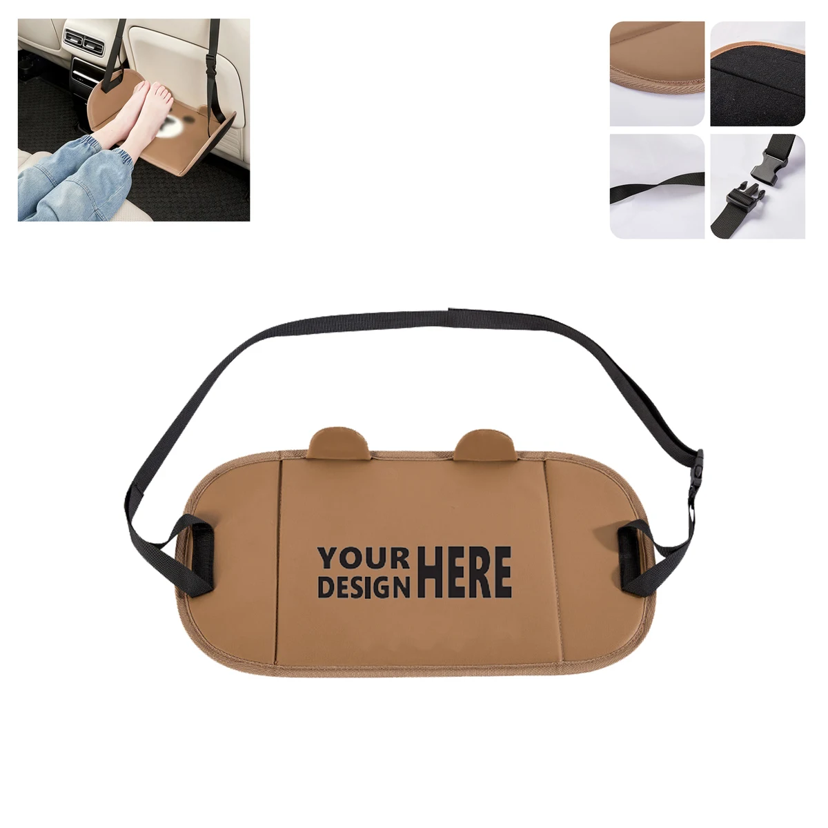 Car Hammock Foot Pad 1
