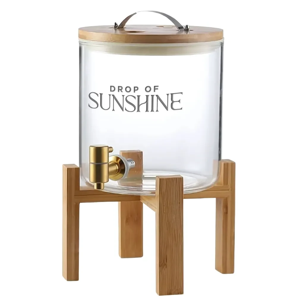 5L Glass Beverage Dispenser 1