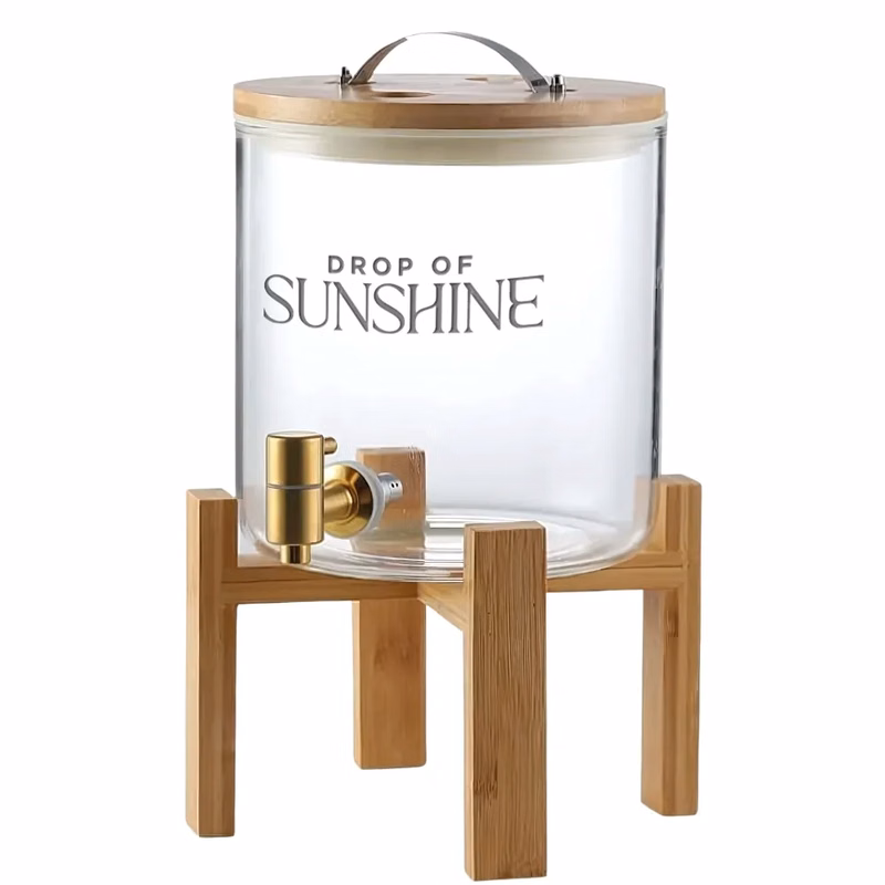 5L Glass Beverage Dispenser