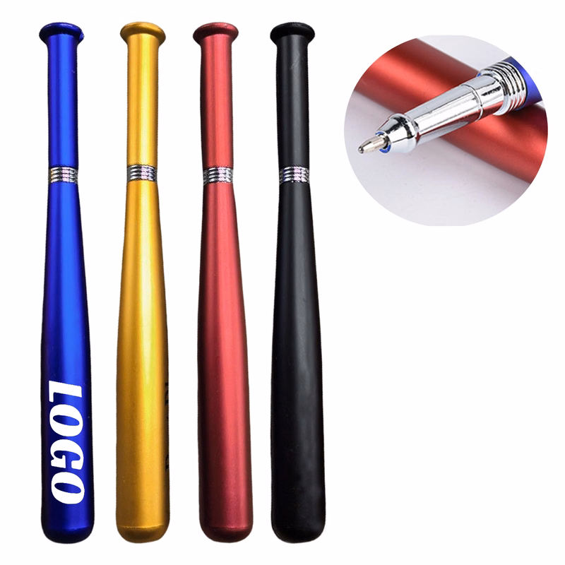 Baseball Style Metal Ballpoint Pen