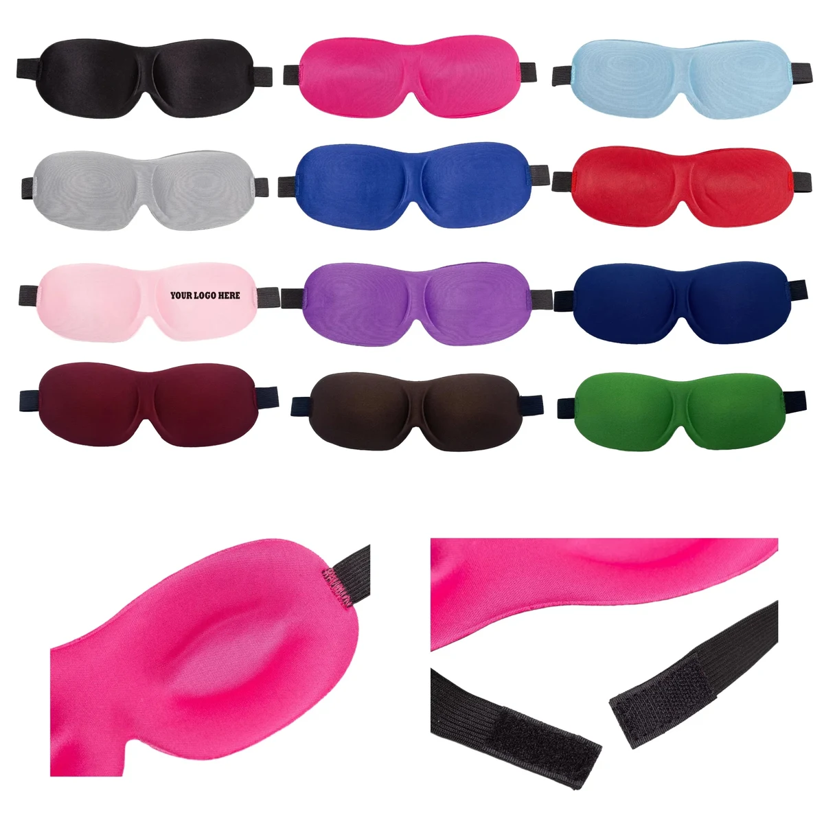 Contour Cup Sleep Mask Sleeping Eyeshade MOQ 100PCS 1