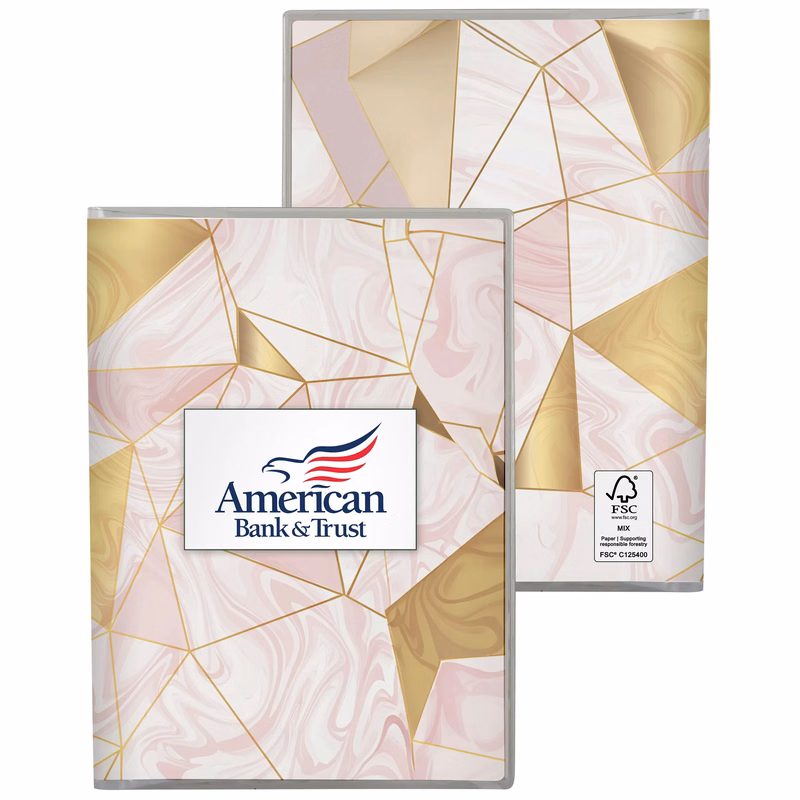 5 X 7 CLEARLY MARBLE NOTEBOOK