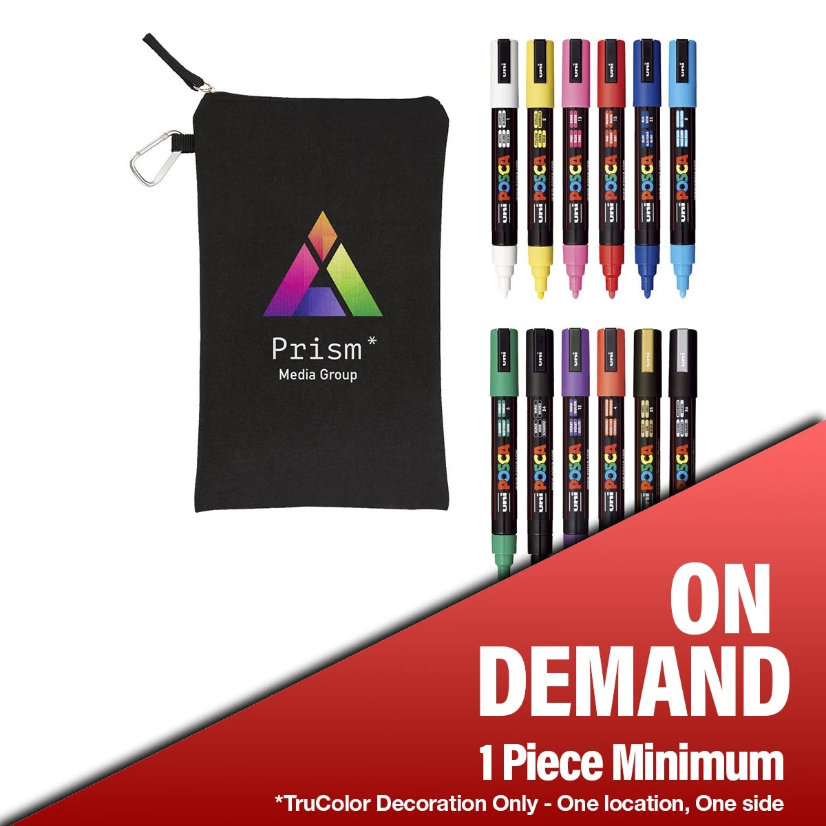 POSCA 12 Piece Basic Marker Set with Bag 1