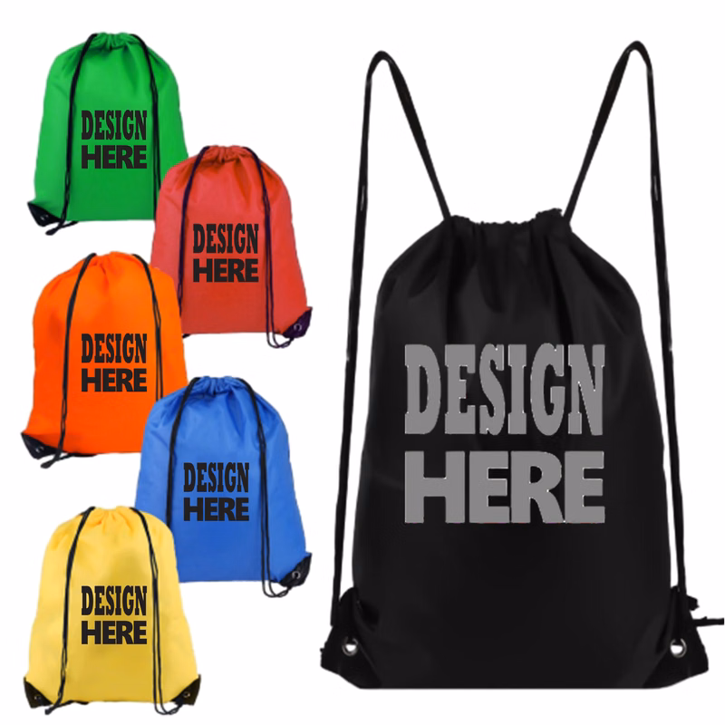 Lightweight Multi-Color Fitness Drawstring Bag