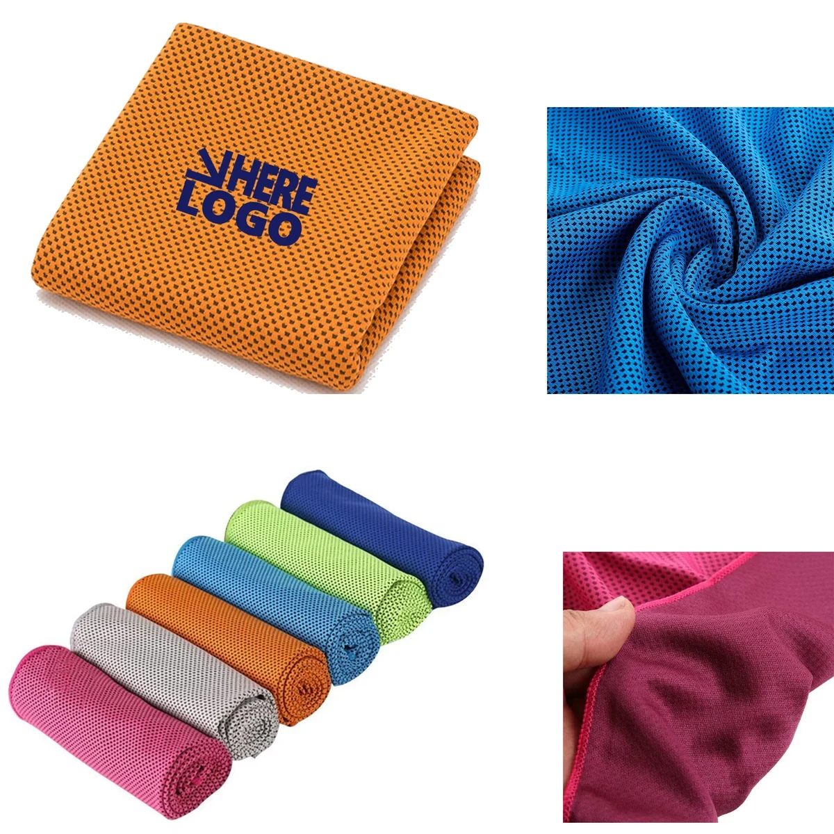 Microfiber Sport Cooling Towel MOQ 10pcs 1