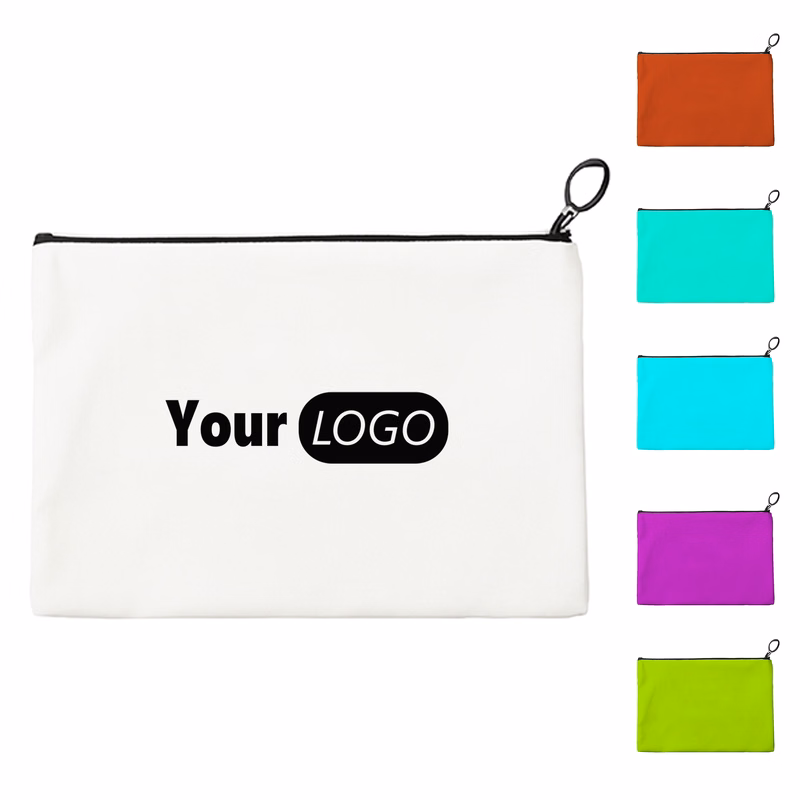 Color Back Canvas Utility Pouch