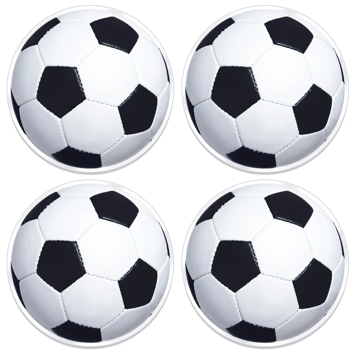 Plastic Soccer Ball Placemats 1