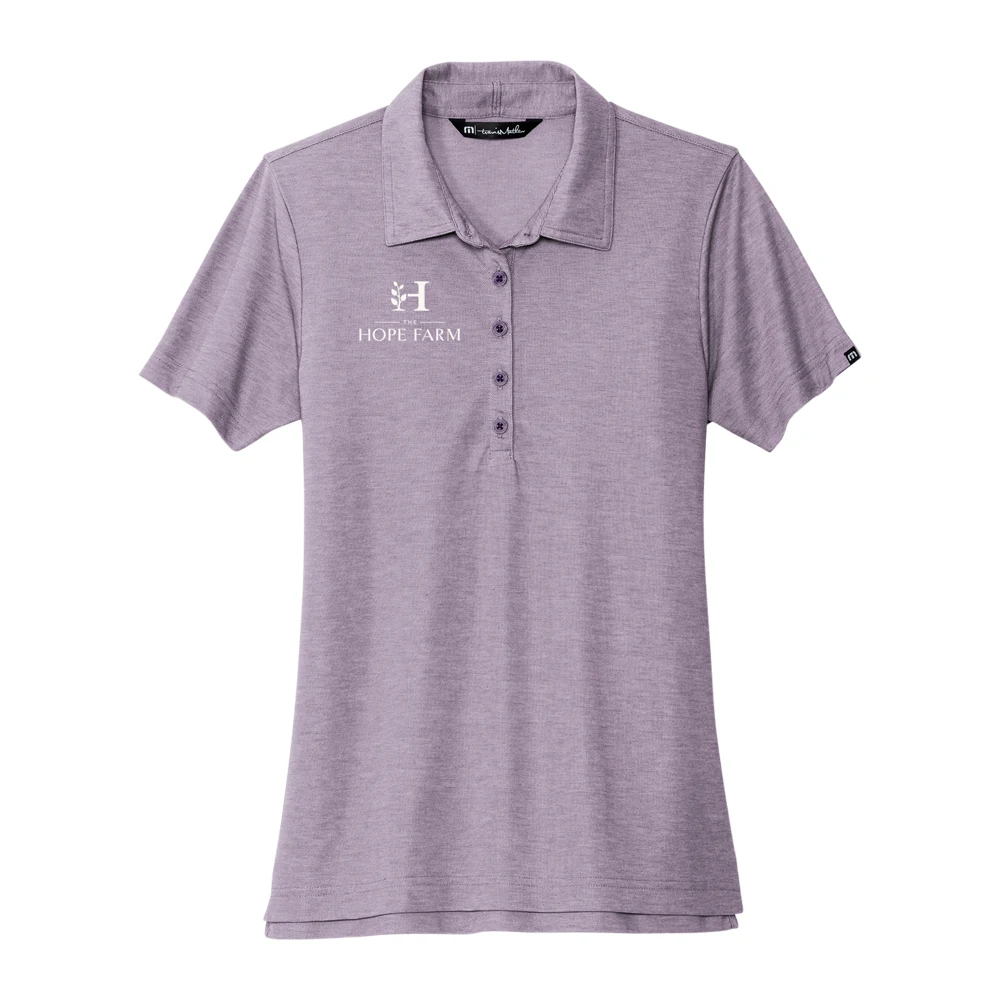 TravisMathew Ladies Oceanside Heather Polo 1