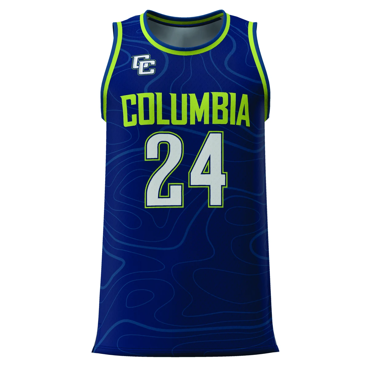 Men's Crossover Crew Neck Basketball Jersey 1