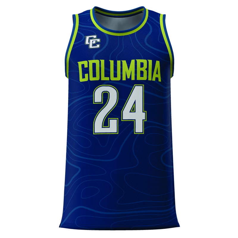 Men's Crossover Crew Neck Basketball Jersey