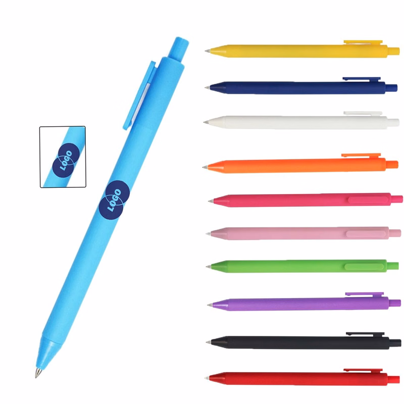 Custom Multi-Color Ballpoint Pen with Clip