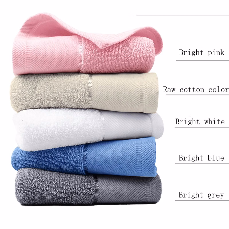 Super Soft Bamboo Charcoal Fiber Cotton Towel