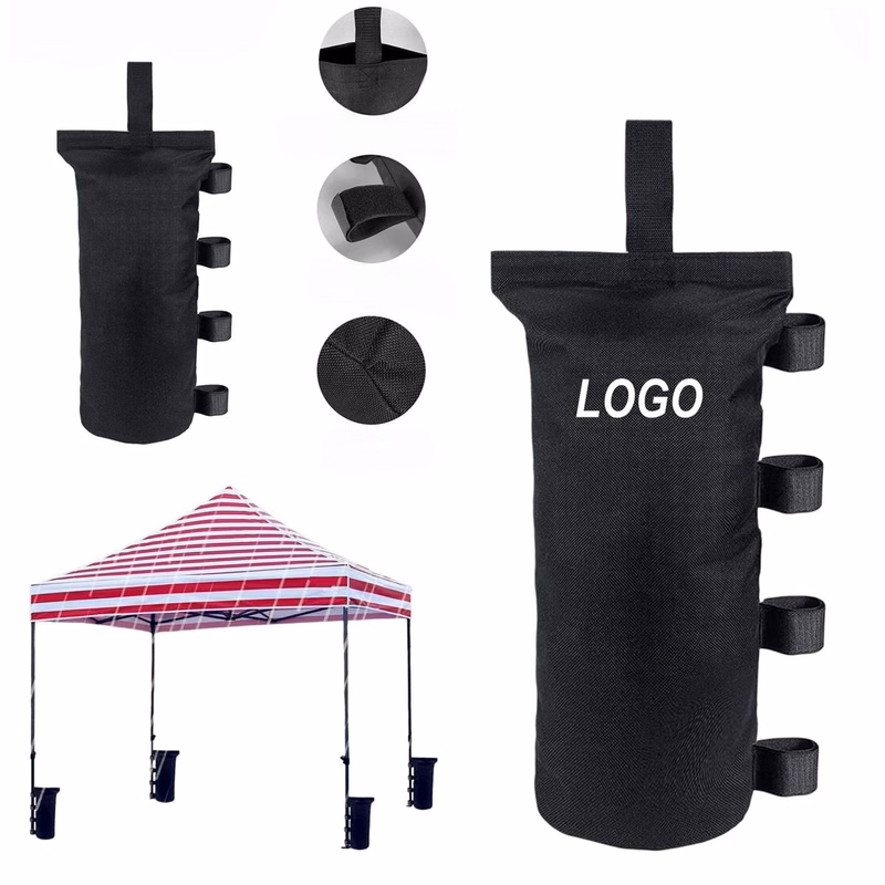 Tent With Sandbags Fixed Inside