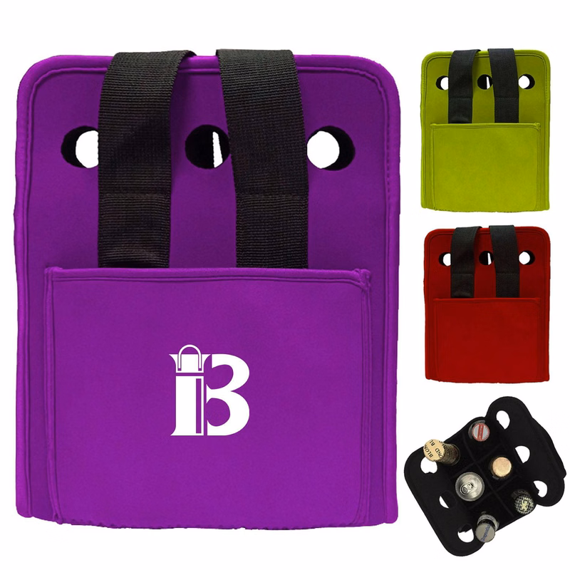 Diving fabric drink tote bag