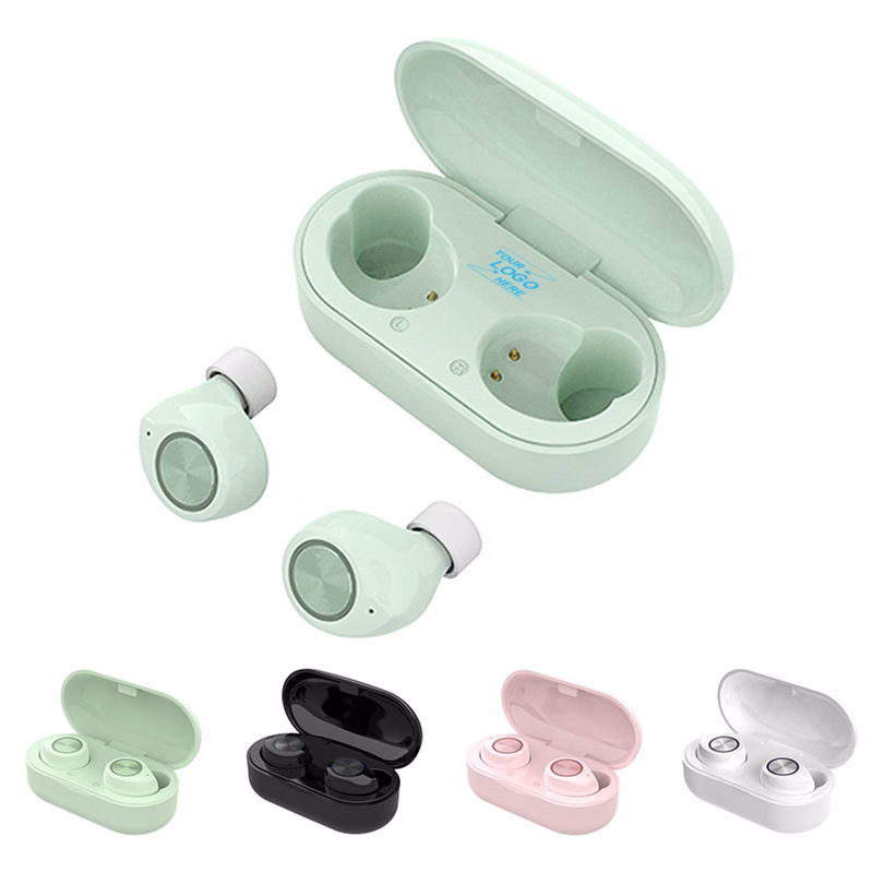 Wireless Bluetooth Earbuds w/Charging Case