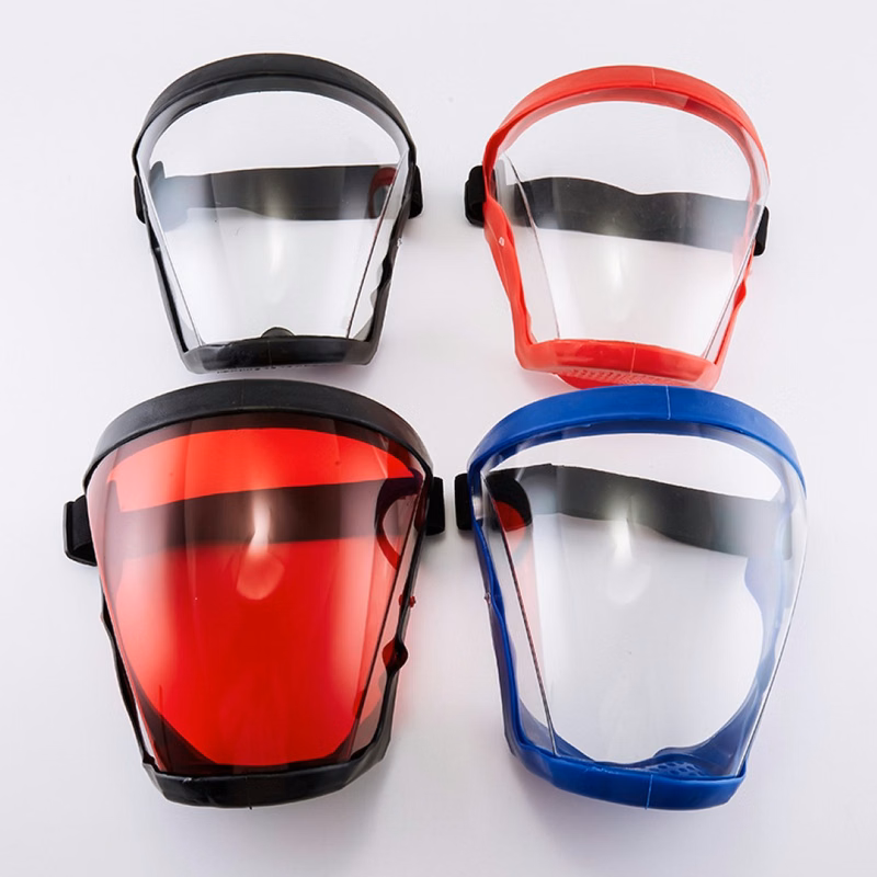 Transparent Space mirror face mask