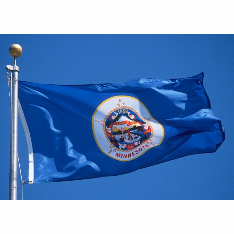 Minnesota State Flag - 4' x 6' - Polyester