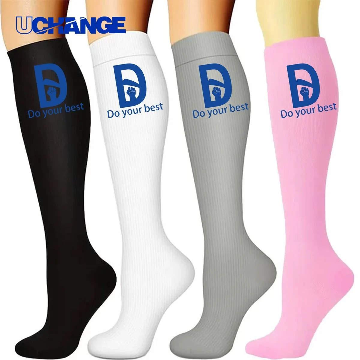 Knee High Compression Socks for Sports 1