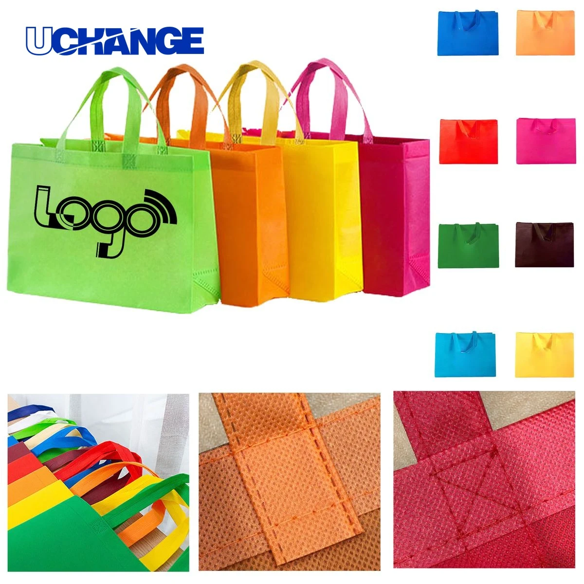 Customizable Non-Woven Shopping Tote Bag 1