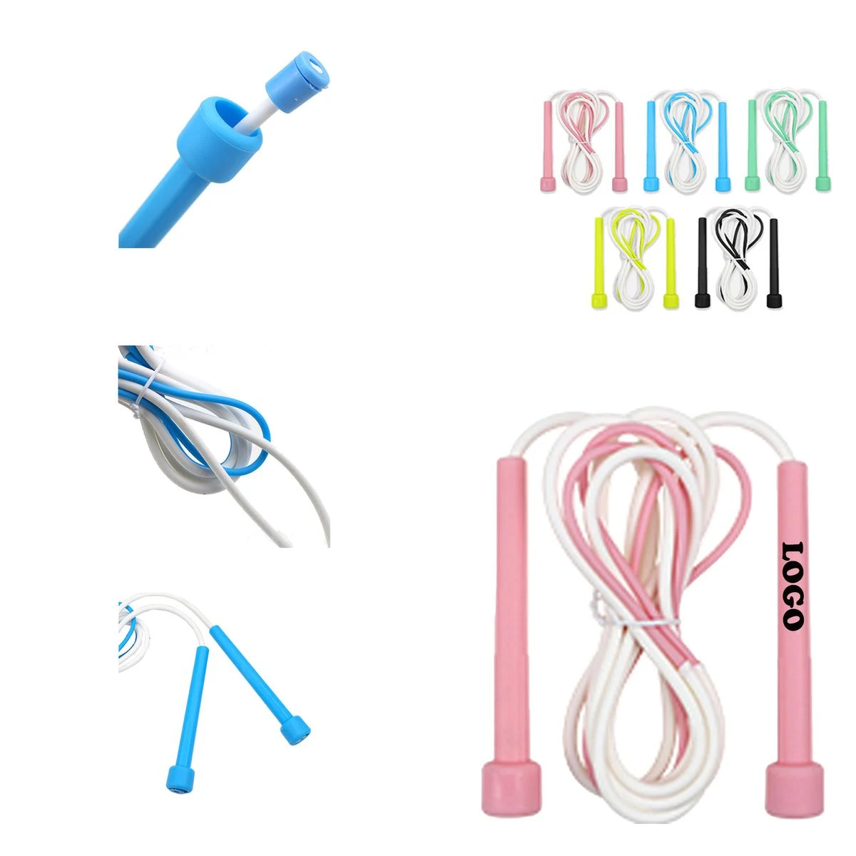 PVC Jump Rope with Adjustable Length 1