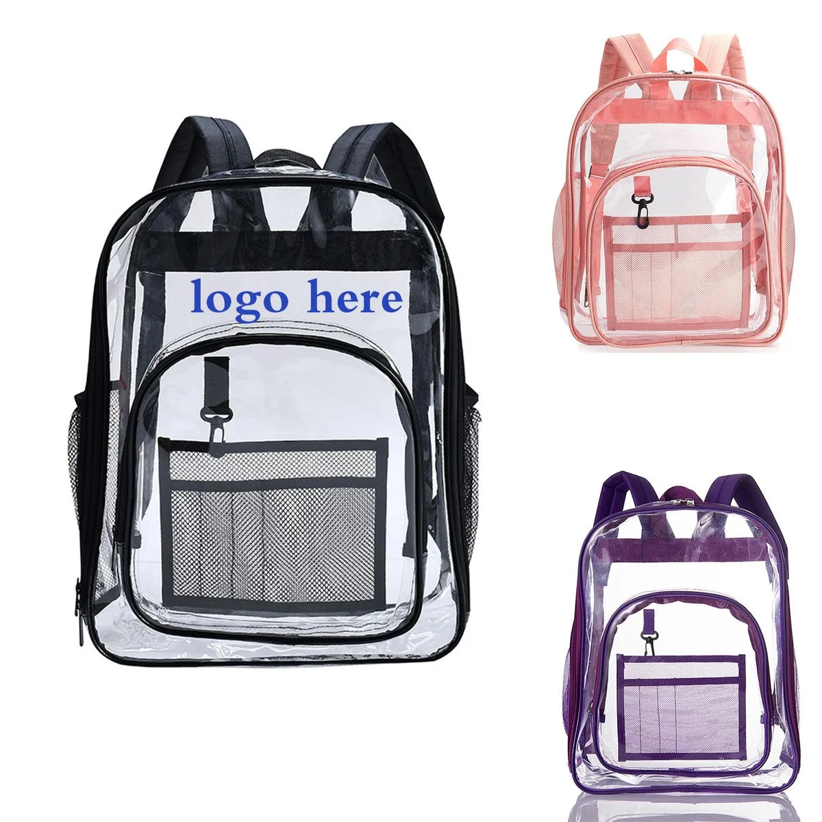 Durable Clear School Safety Backpack
1