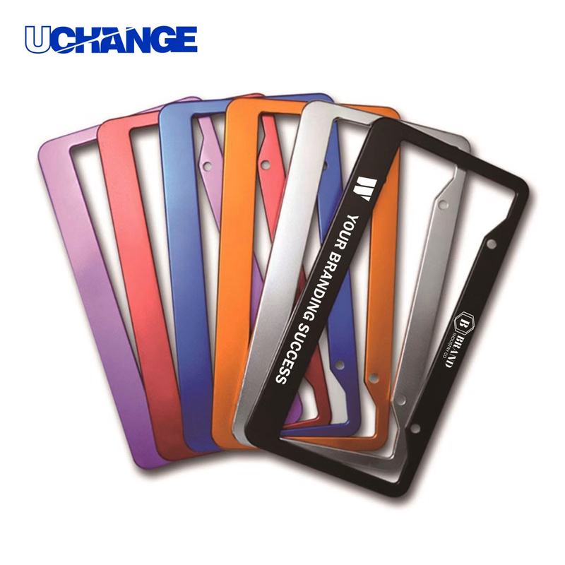 Aluminum License Plate Frame Car Accessory