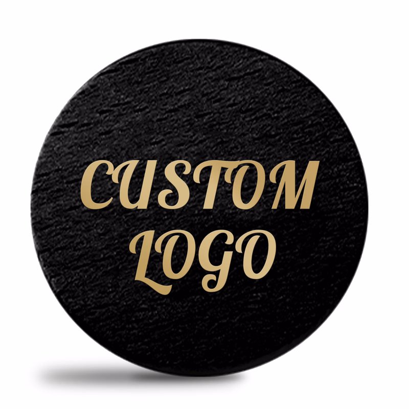 Black Wooden Poker Chips