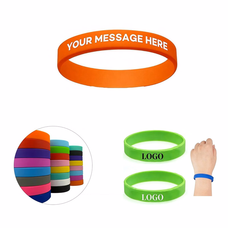 Promotional Silicone Wristband With Custom Logo